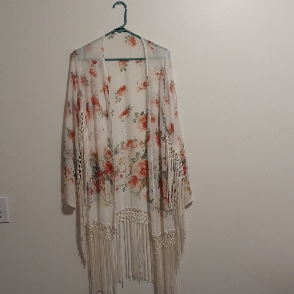Floral kimono